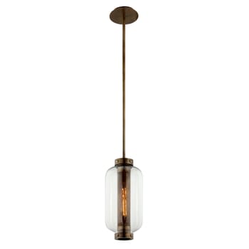 Troy Atwater 20" Pendant Light in Vintage Brass