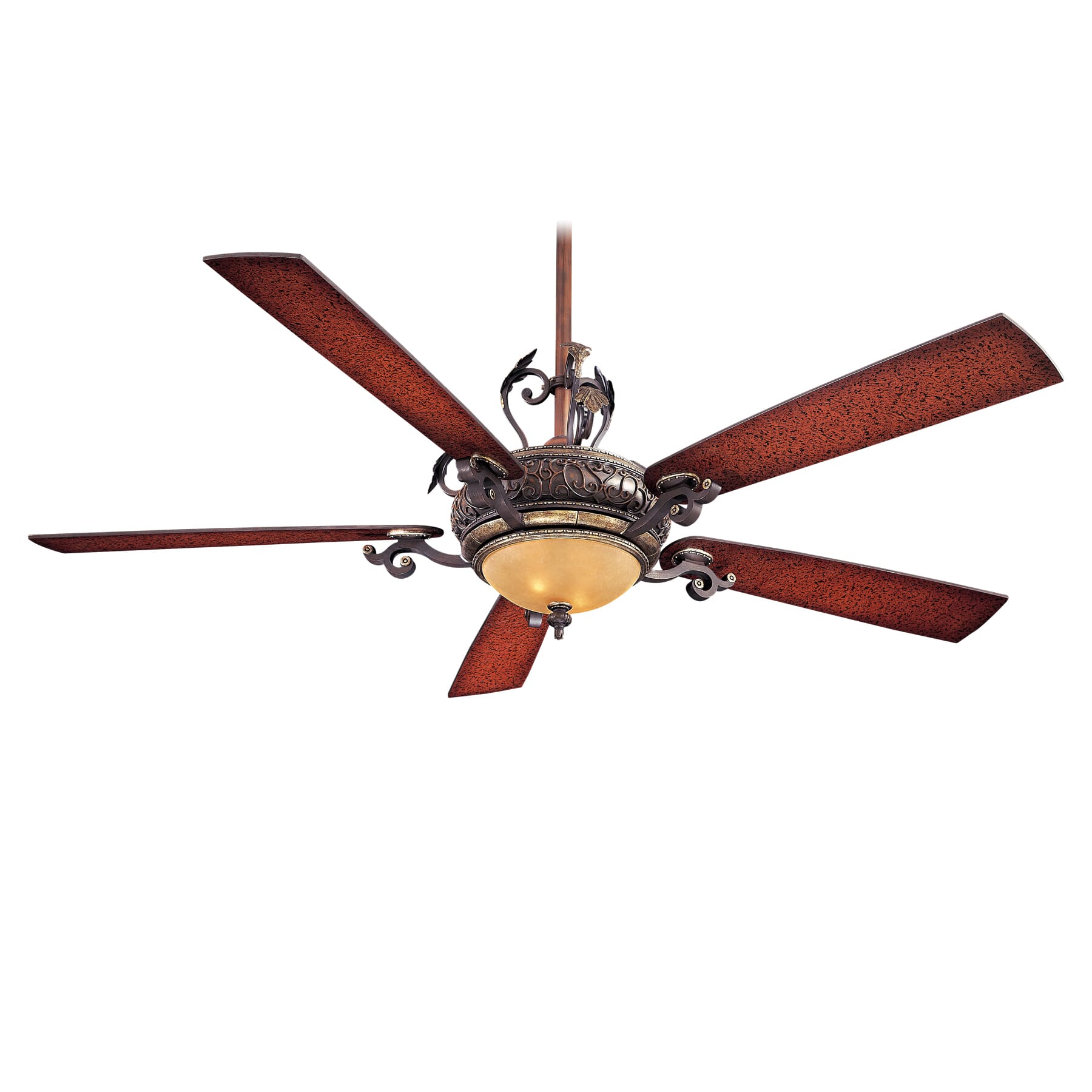 Minka-Aire Napoli II 68" Indoor Ceiling Fan in Sterling Walnut - F715DL-STW