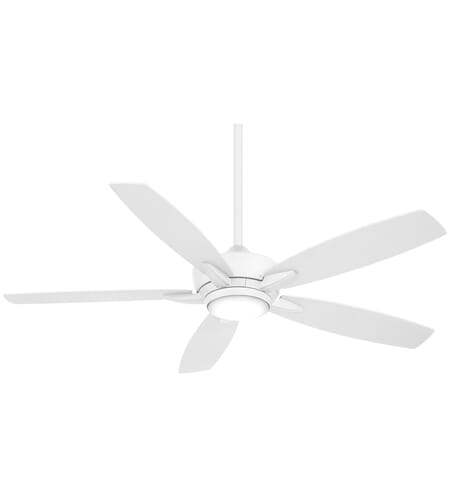 Minka-Aire Kelvyn 52" Indoor Ceiling Fan in Flat White