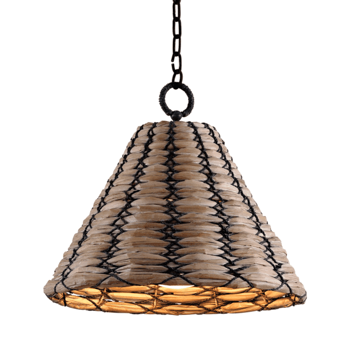 Troy Solana Pendant Light in Earthen Bronze Troy Solana Pendant Light in Earthen Bronze