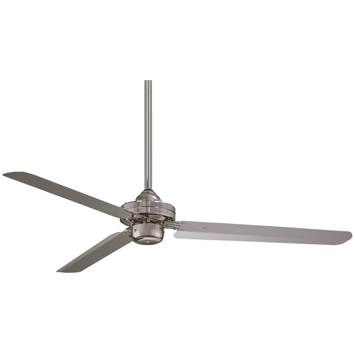 Minka-Aire Steal 54" Ceiling Fan in Brushed Nickel Minka-Aire Steal 54" Ceiling Fan in Brushed Nickel