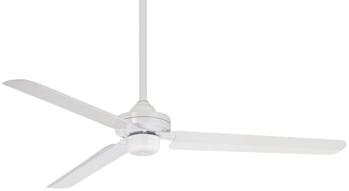 Minka-Aire Steal 54" Ceiling Fan in Flat White