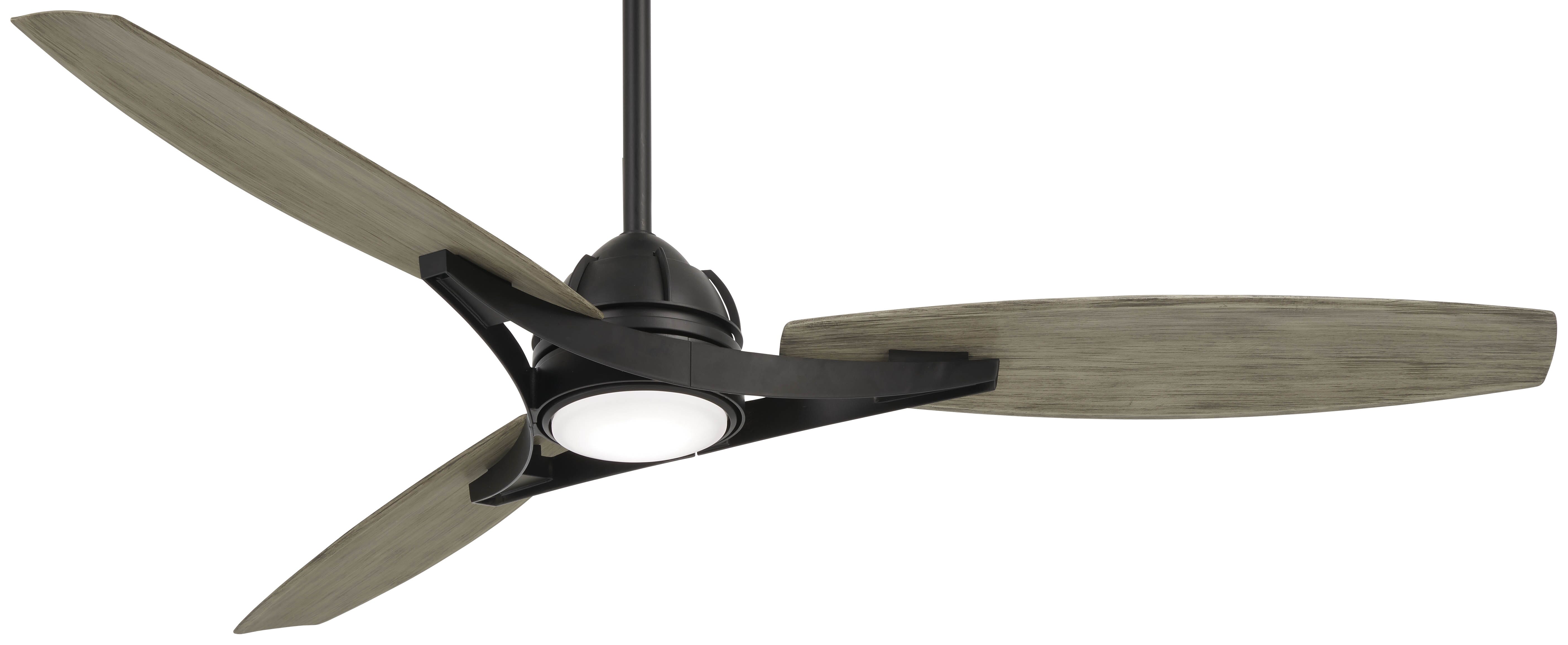 Minka-Aire Molino LED 65" Indoor/Outdoor Ceiling Fan in Coal