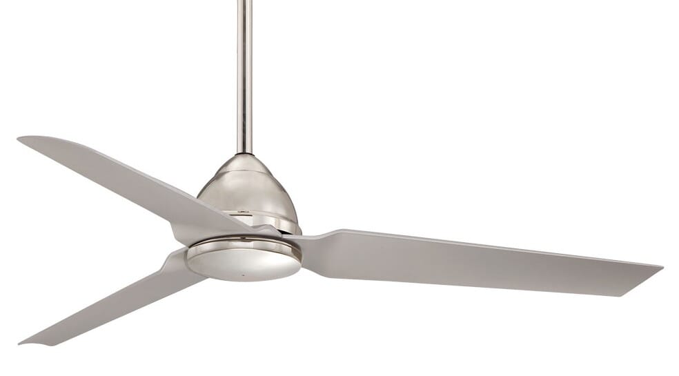 Minka-Aire Java 54" Indoor/Outdoor Ceiling Fan in Polished Nickel