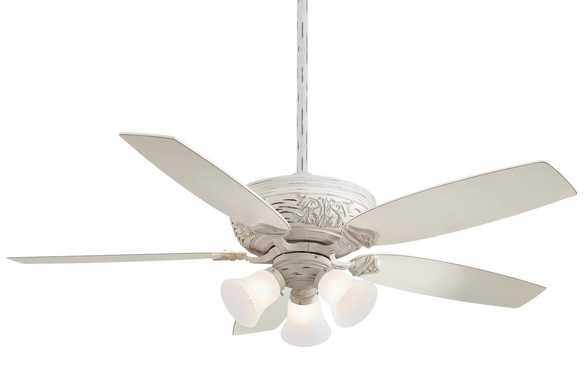 Minka Aire Classica 54 Ceiling Fan In Provencal Blanc Lightsonline Com