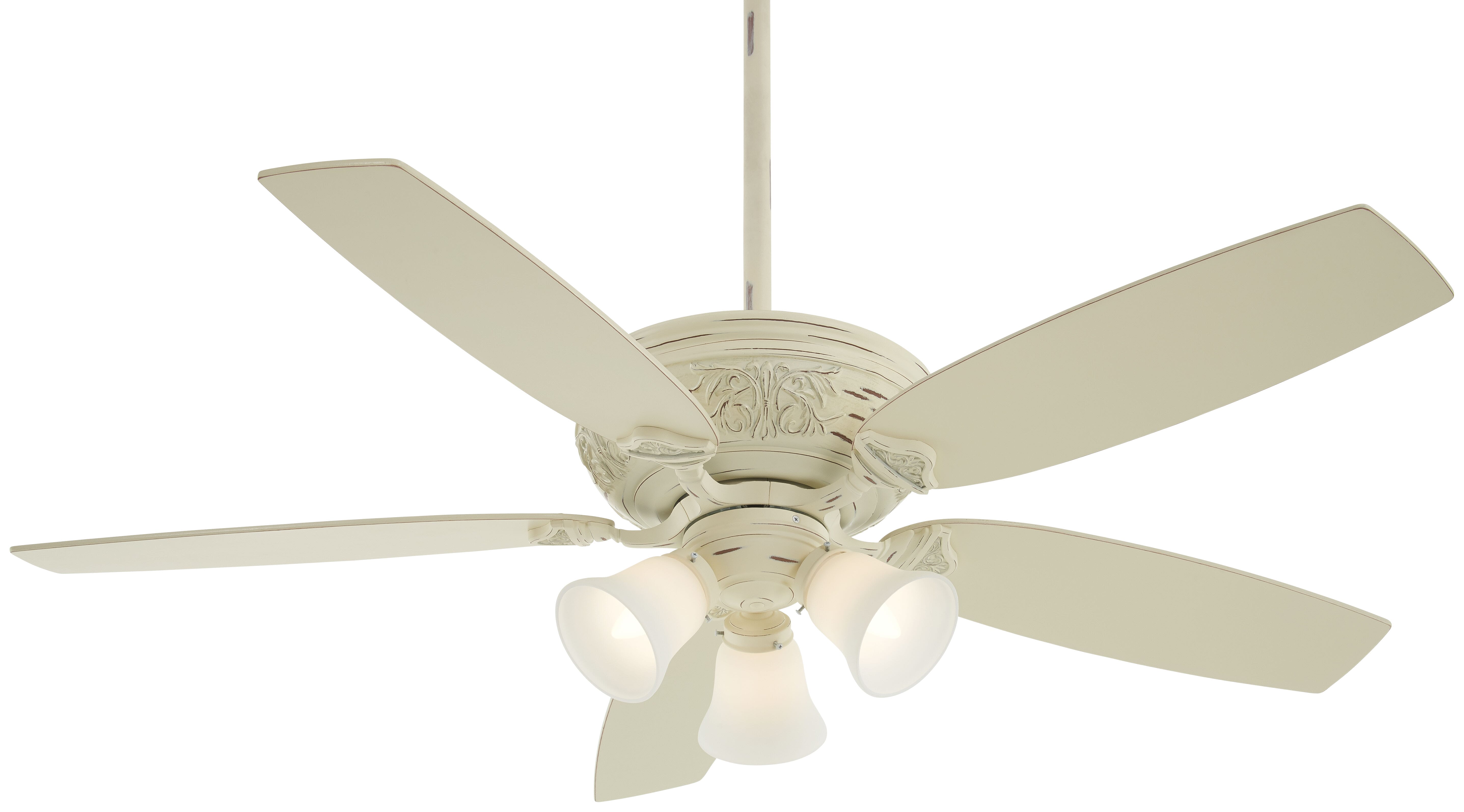 Minka-Aire Classica 3-Light 54" Indoor Ceiling Fan in Provencal Blanc