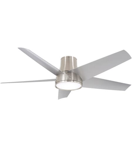 Minka-Aire Chubby II 58" Indoor/Outdoor Ceiling Fan in Brushed Nickel Wet