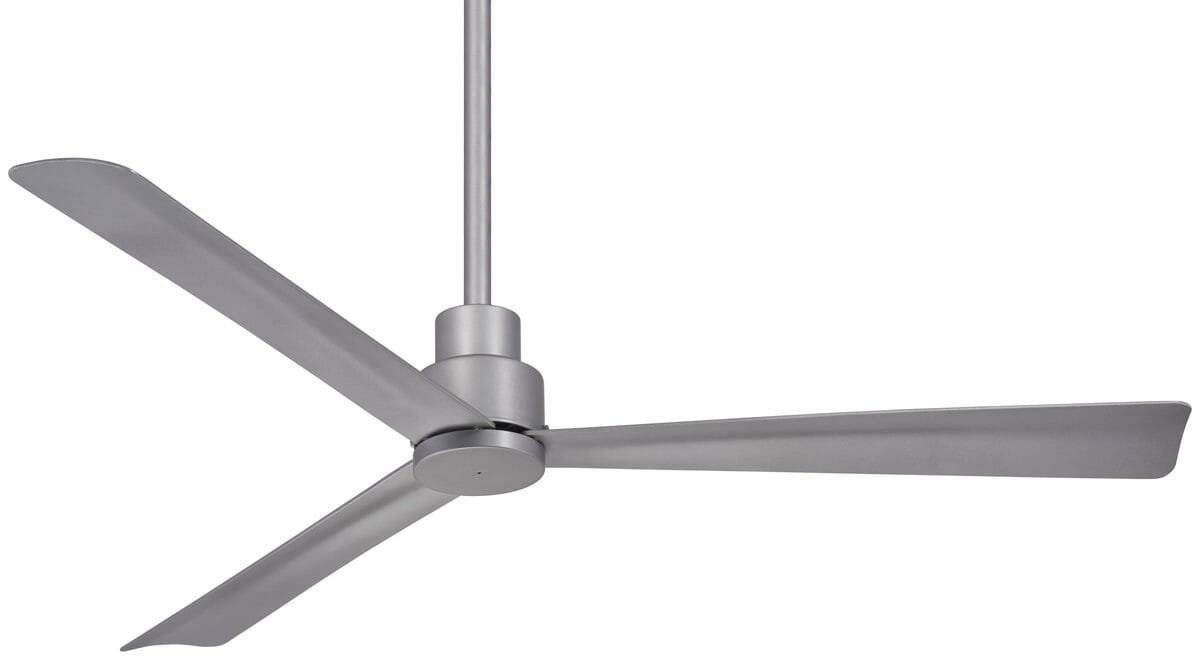 Minka-Aire Simple 44" Indoor/Outdoor Ceiling Fan in Silver