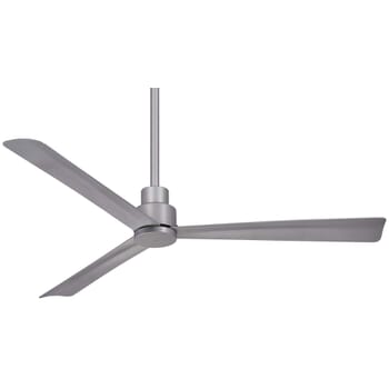 Minka-Aire Simple 44" Indoor/Outdoor Ceiling Fan in Silver