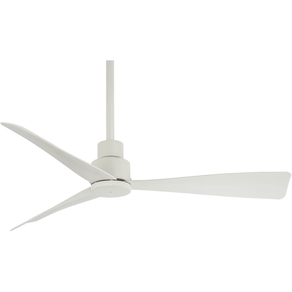 Minka Aire Simple 44 Indoor Outdoor Ceiling Fan In Flat White   F786 Whf 