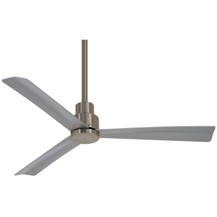 Minka-Aire Simple 52" Indoor/Outdoor Ceiling Fan in Brushed Nickel Minka-Aire Simple 52" Indoor/Outdoor Ceiling Fan in Brushed Nickel