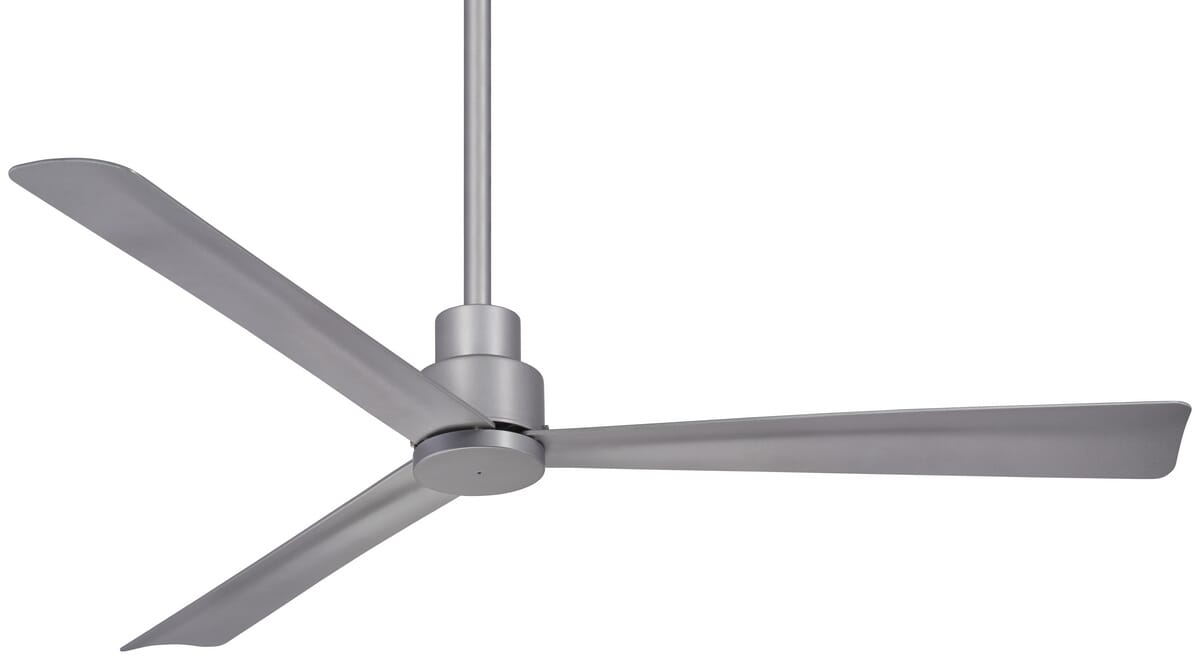 Minka-Aire Simple 52" Indoor/Outdoor Ceiling Fan in Silver