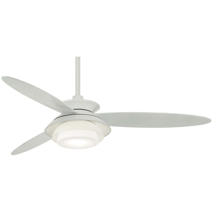 Minka-Aire Stack 56" LED Ceiling Fan in White Minka-Aire Stack 56" LED Ceiling Fan in White