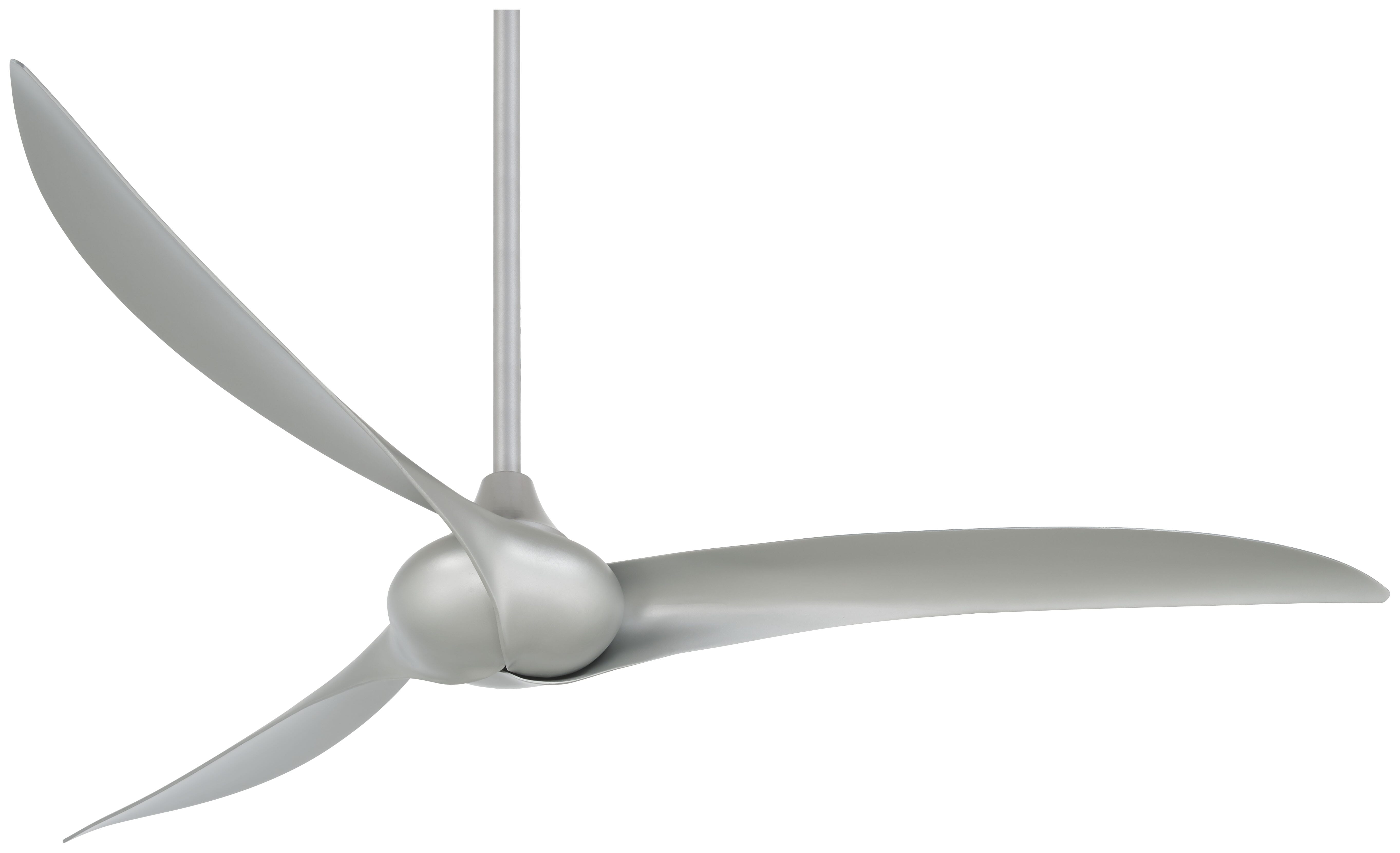 Minka-Aire Wave 65" Indoor Ceiling Fan in Silver