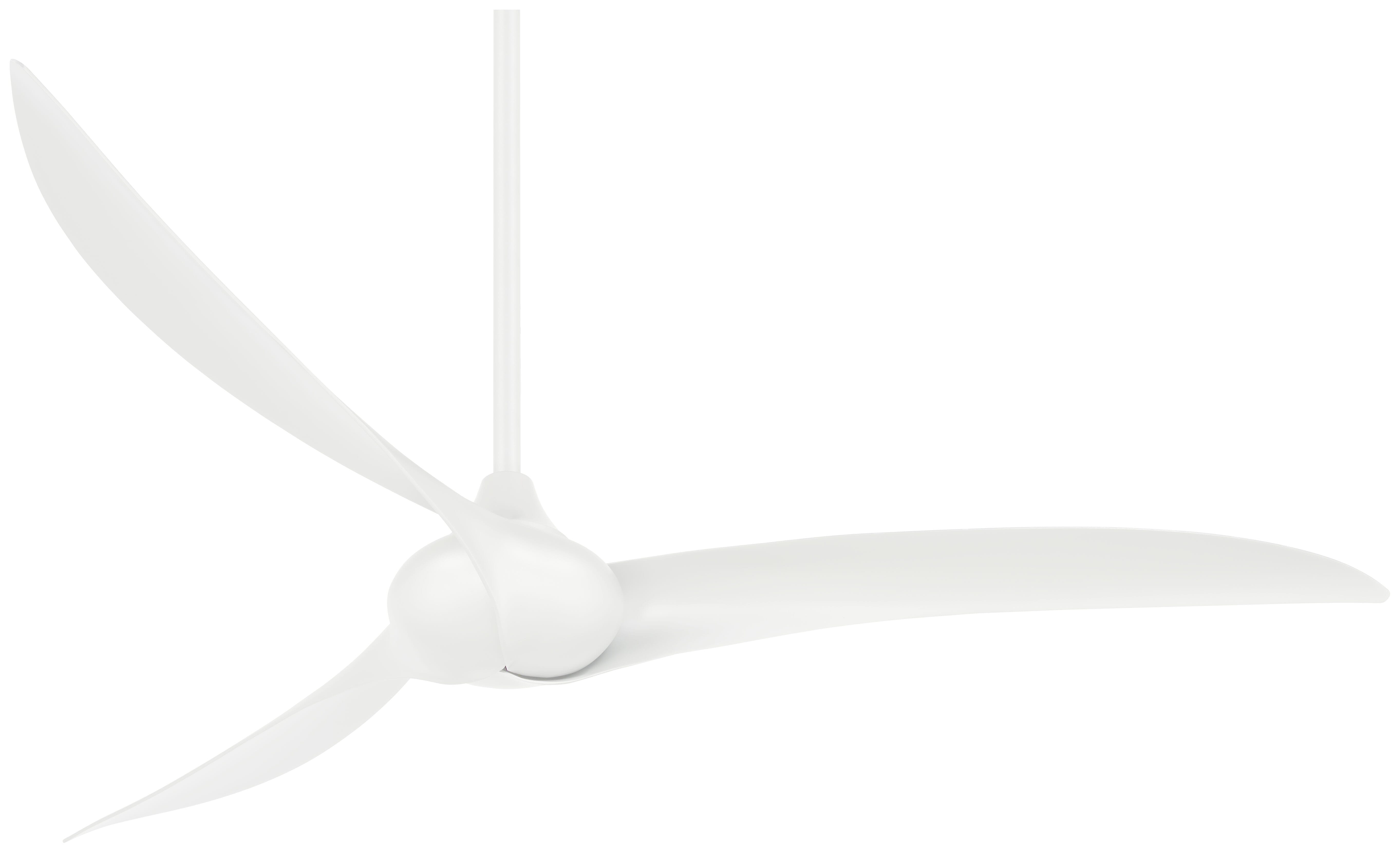 Minka-Aire Wave 65" Indoor Ceiling Fan in White