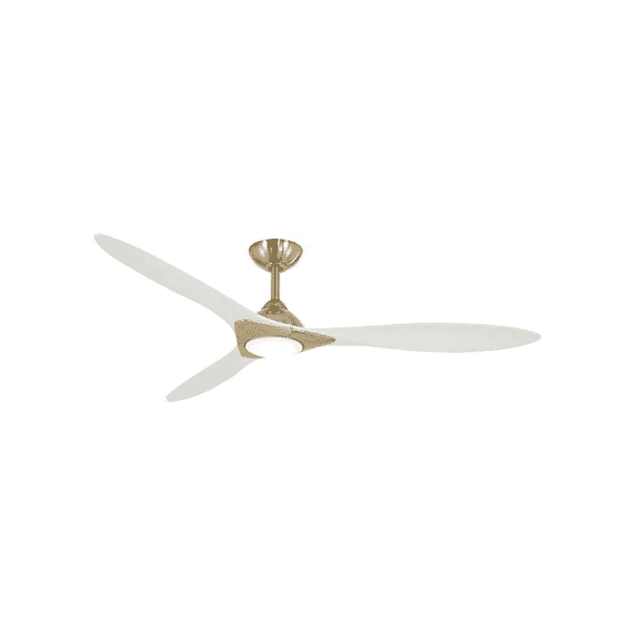 Minka-Aire Sleek 60" Indoor Ceiling Fan in Soft Brass Minka-Aire Sleek 60" Indoor Ceiling Fan in Soft Brass
