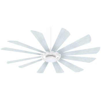 Minka-Aire Contemporary 65" Indoor/Outdoor Ceiling Fan in Textured White