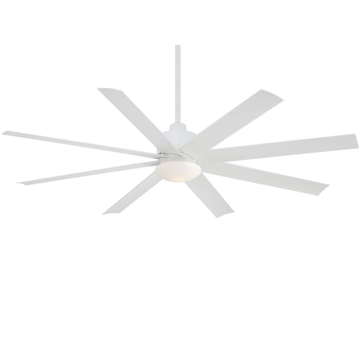 Minka Aire Slipstream LED 65" Indoor/Outdoor Ceiling Fan in Flat White Minka Aire Slipstream LED 65" Indoor/Outdoor Ceiling Fan in Flat White