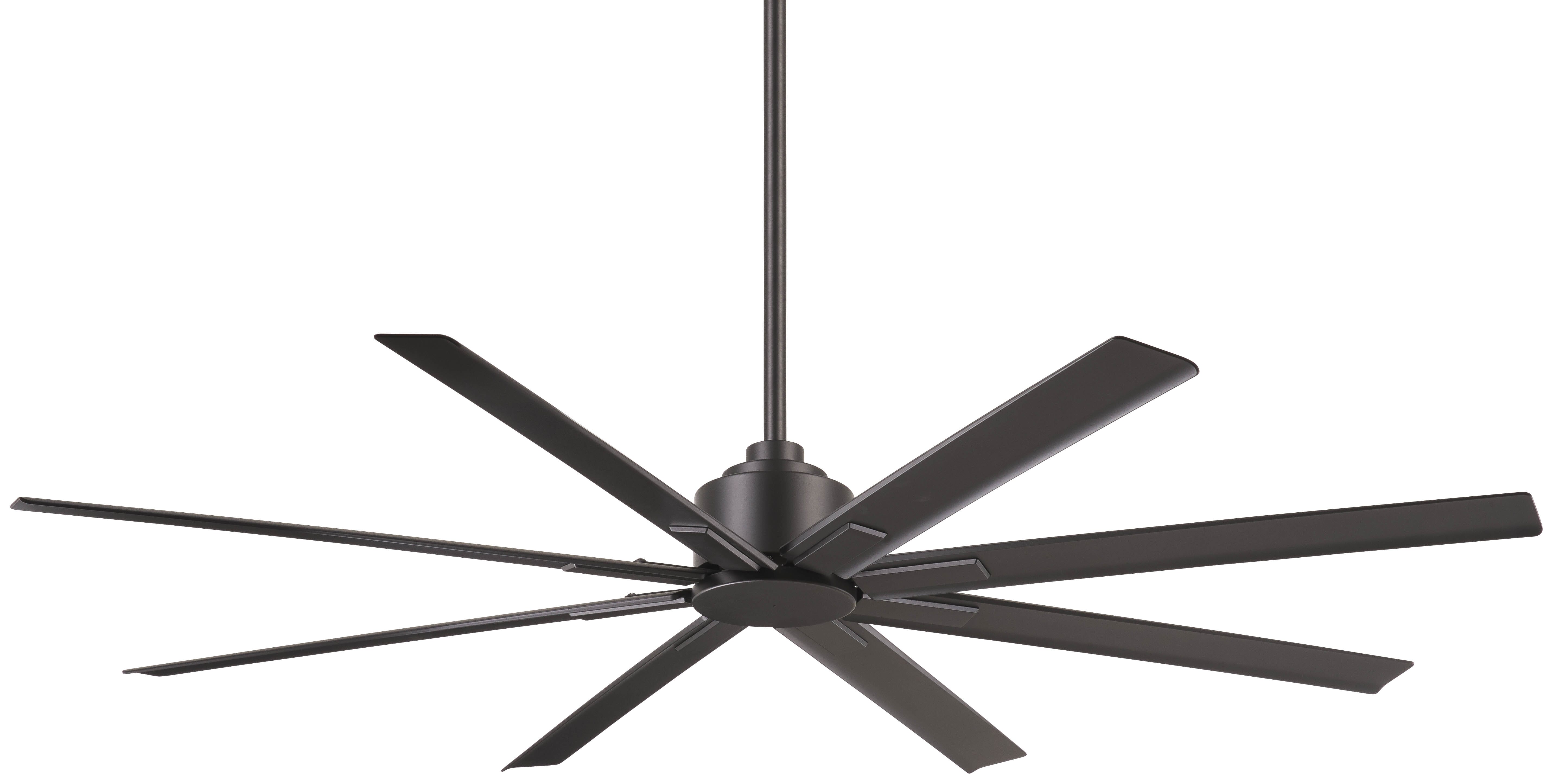 Minka-Aire Xtreme H2O 65" Indoor/Outdoor Ceiling Fan in Smoked Iron