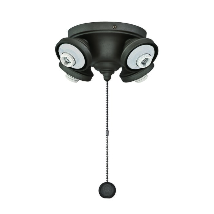 Fanimation Fitters 4-Light Ceiling Fan Light Kit in Matte Greige Fanimation Fitters 4-Light Ceiling Fan Light Kit in Matte Greige