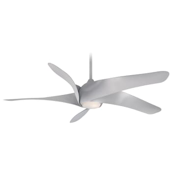 Minka-Aire Artemis XL5 LED 62" Ceiling Fan in Silver