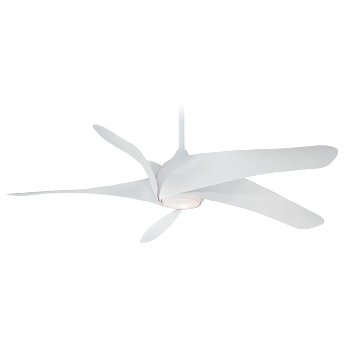 Minka-Aire Artemis XL5 LED 62" Ceiling Fan in White Minka-Aire Artemis XL5 LED 62" Ceiling Fan in White