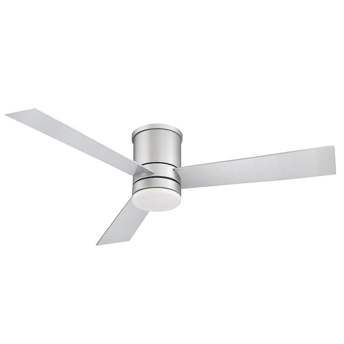 Modern Forms Axis 52" Flush Mount Outdoor LED Smart Ceiling Fan in Titanium Silver Modern Forms Axis 52" Flush Mount Outdoor LED Smart Ceiling Fan in Titanium Silver