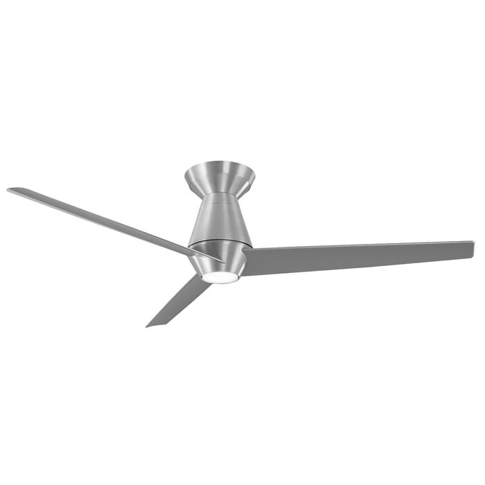 Modern Forms Slim 52" Indoor/Outdoor Ceiling Fan in Brushed Aluminum Modern Forms Slim 52" Indoor/Outdoor Ceiling Fan in Brushed Aluminum