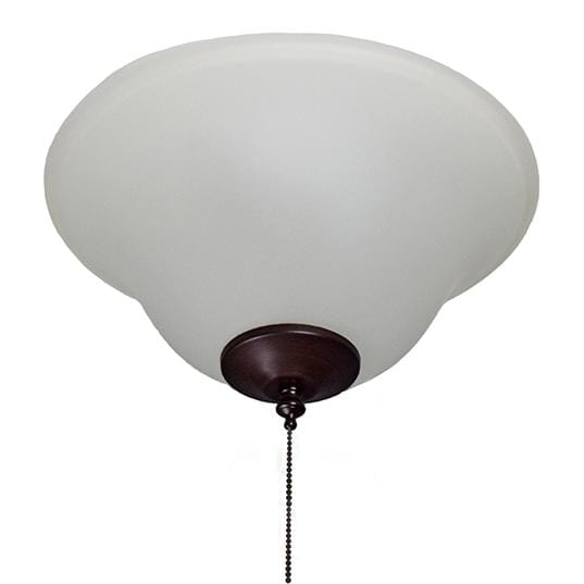 Maxim Lighting Basic-Max 3-Light Ceiling Fan Light Kit in Oil Rubbed Bronze