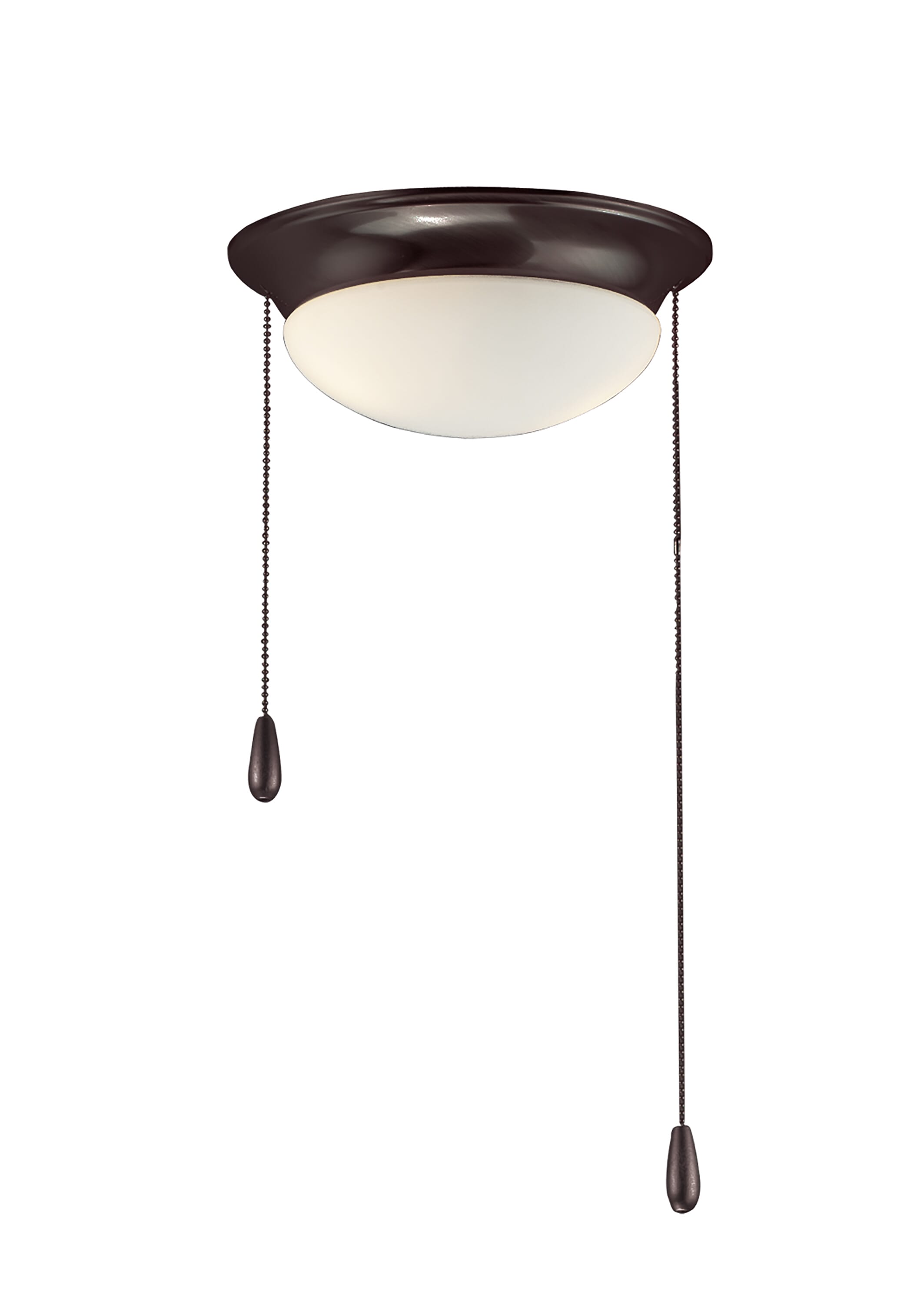 Maxim Basic-Max 2-Light Ceiling Fan Light Kit in Oil Rubbed Bronze - FKT211SWOI