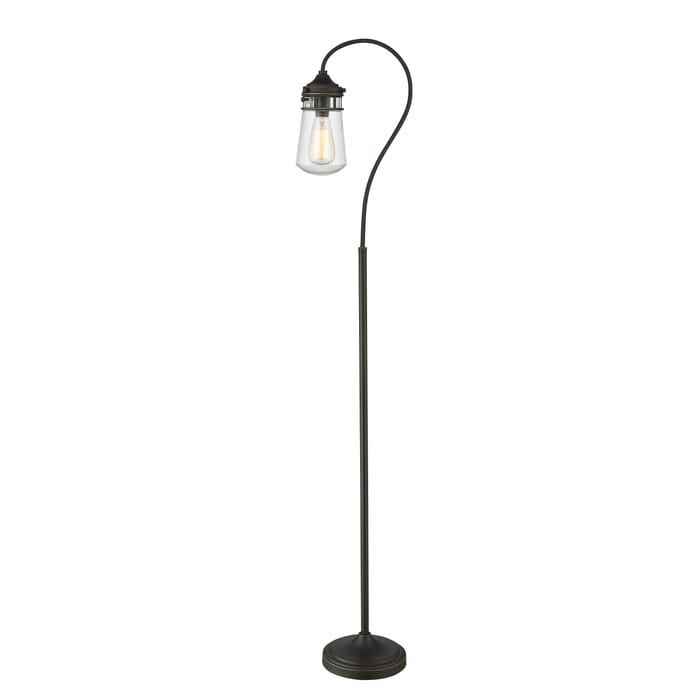 Z-Lite Celeste 1-Light Floor Lamp Light In Olde Bronze Z-Lite Celeste 1-Light Floor Lamp Light In Olde Bronze