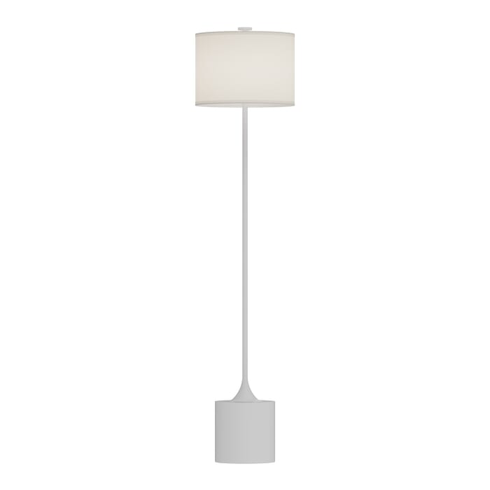Issa 1-Light Floor Lamp in White Issa 1-Light Floor Lamp in White