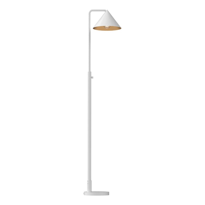 Remy 1-Light Floor Lamp in White Remy 1-Light Floor Lamp in White