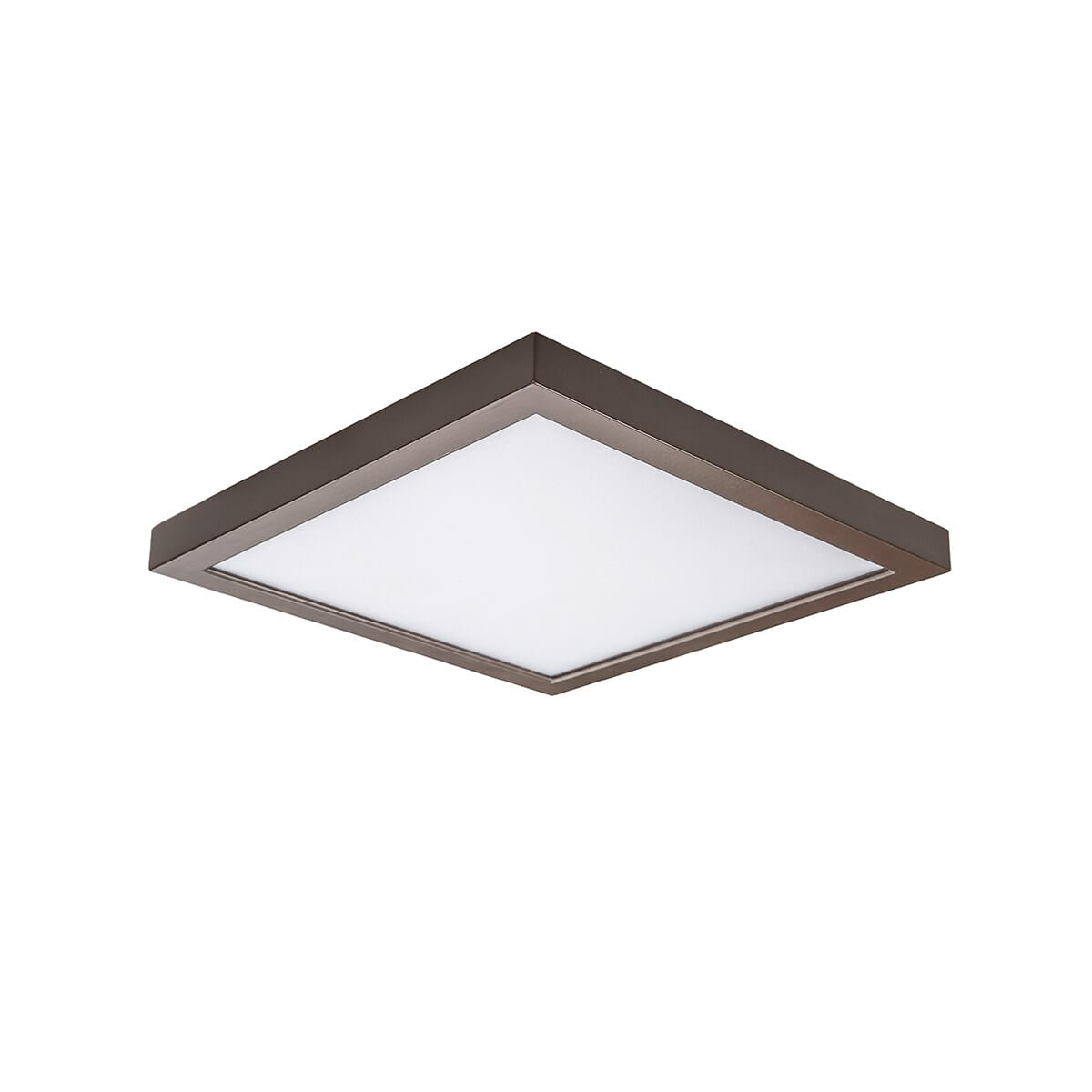 Bronze LED Flush Mount from the Square Collection