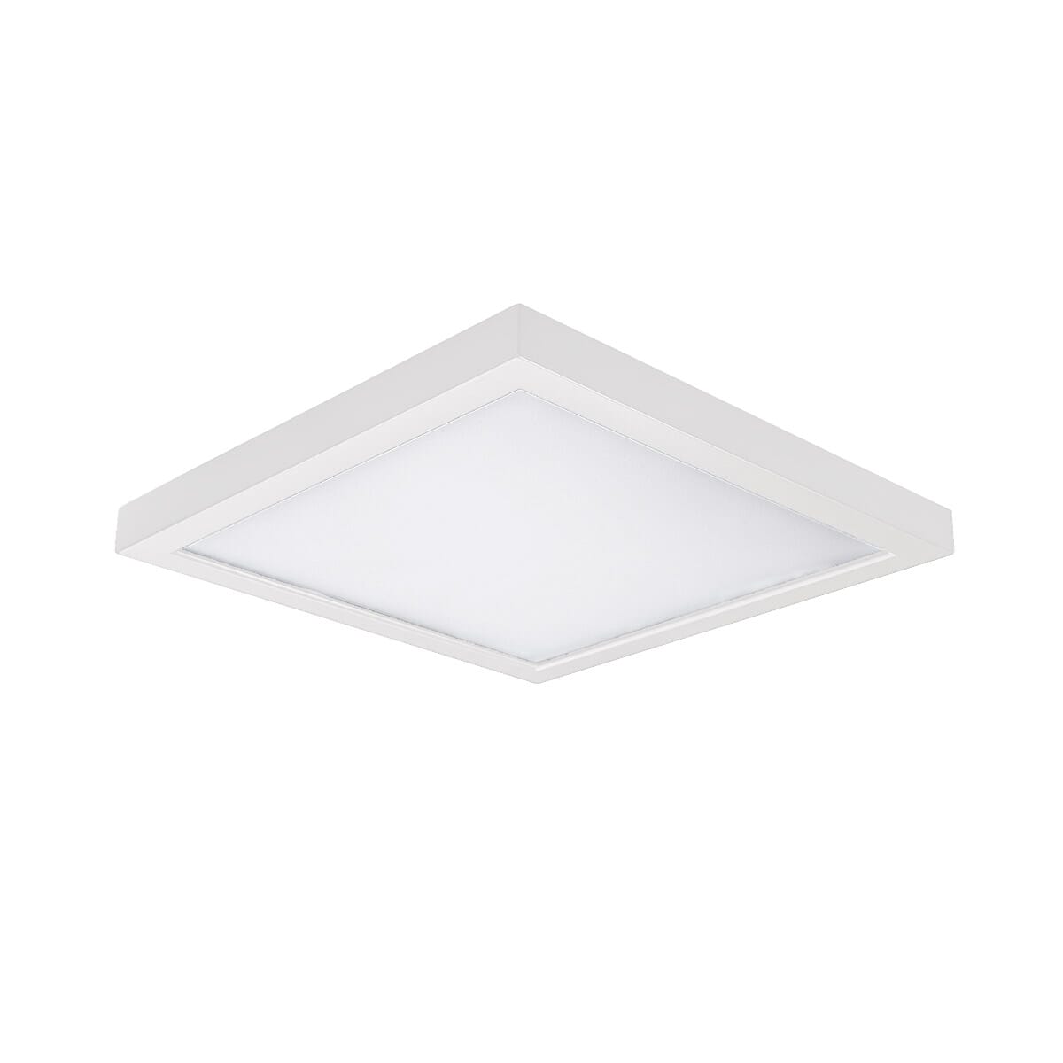 White LED Flush Mount from the Square Collection