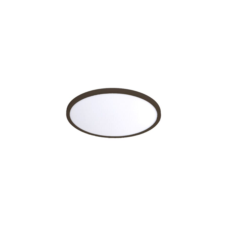 Bronze LED Flush Mount from the Round Collection