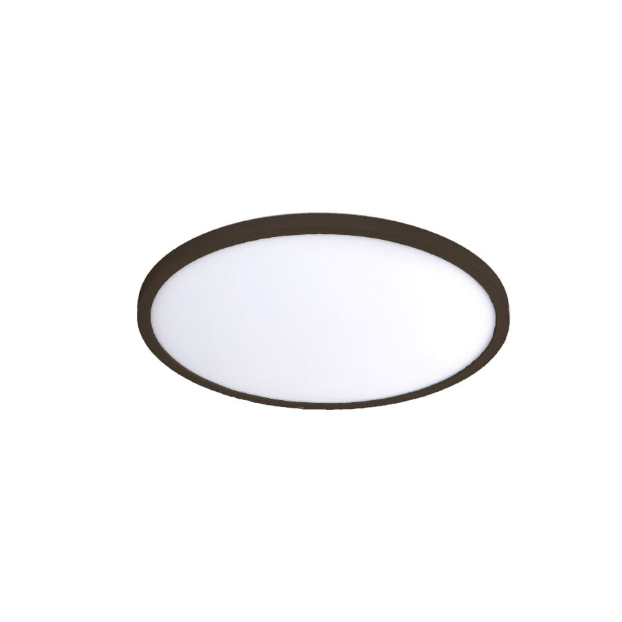 Bronze LED Flush Mount from the Round Collection