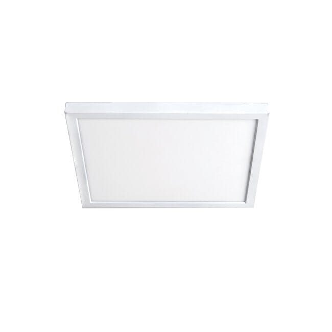 White LED Flush Mount from the Square Collection