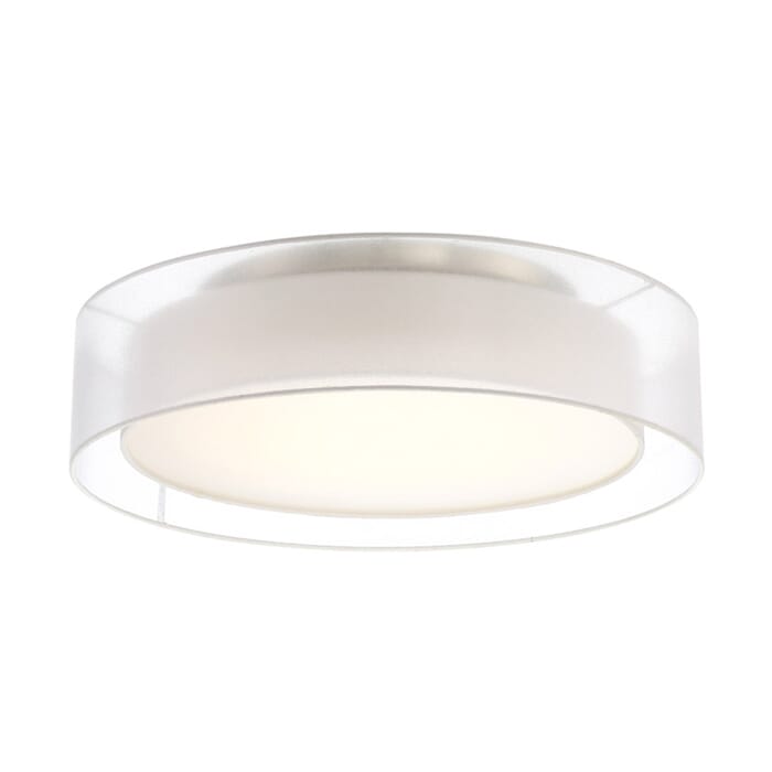 Modern Forms Metropolis 24" Ceiling Light in Brushed Nickel Modern Forms Metropolis 24" Ceiling Light in Brushed Nickel