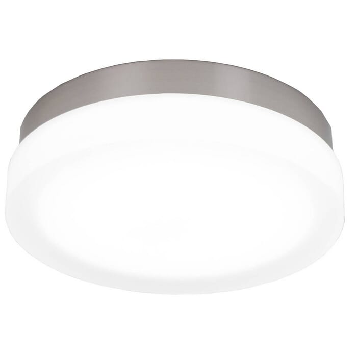 WAC Lighting 120V Slice 9" Square LED Warm White Flush Mount in Brushed Nickel WAC Lighting 120V Slice 9" Square LED Warm White Flush Mount in Brushed Nickel