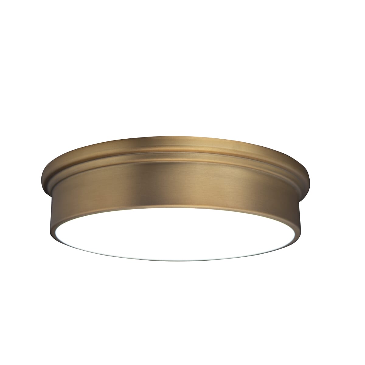 WAC York 3000K Ceiling Light in Aged Brass - FM-45008-AB