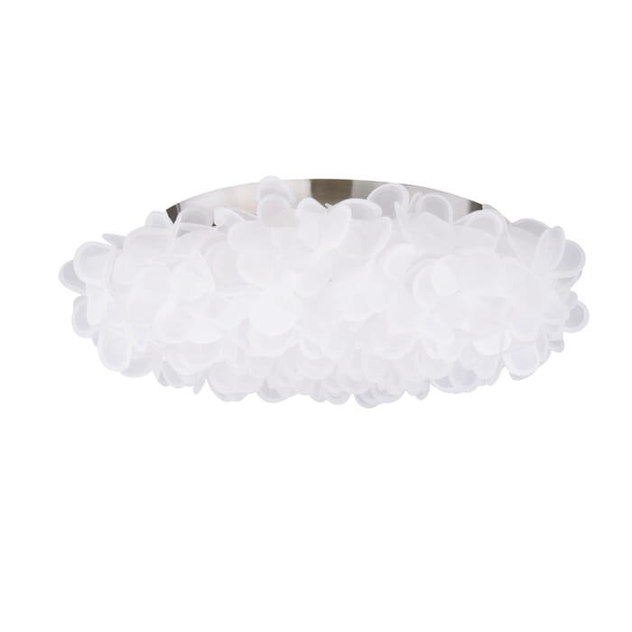 Modern Forms Fluffy 22" Ceiling Light in Brushed Nickel Modern Forms Fluffy 22" Ceiling Light in Brushed Nickel