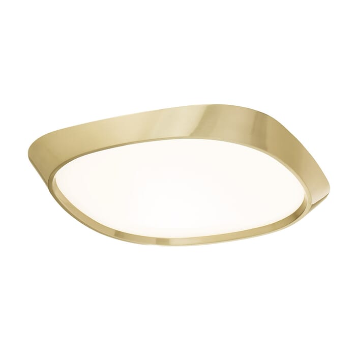 Modern Forms Issa 14" Ceiling Light in Brushed Brass Modern Forms Issa 14" Ceiling Light in Brushed Brass