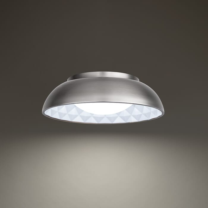 Modern Forms Prisma Ceiling Light in Brushed Nickel Modern Forms Prisma Ceiling Light in Brushed Nickel