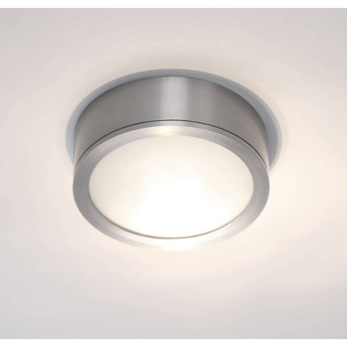 WAC Lighting Tube 12" Indoor/Outdoor LED Flush Mount in Brushed Aluminum WAC Lighting Tube 12" Indoor/Outdoor LED Flush Mount in Brushed Aluminum