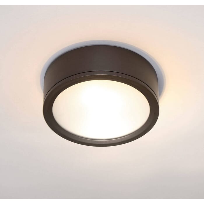 WAC Lighting Tube 12" Indoor/Outdoor LED Flush Mount in Bronze WAC Lighting Tube 12" Indoor/Outdoor LED Flush Mount in Bronze