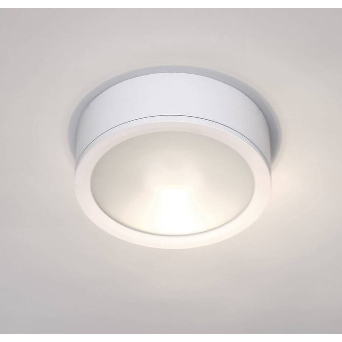 WAC Lighting Tube 12" Indoor/Outdoor LED Flush Mount in White WAC Lighting Tube 12" Indoor/Outdoor LED Flush Mount in White