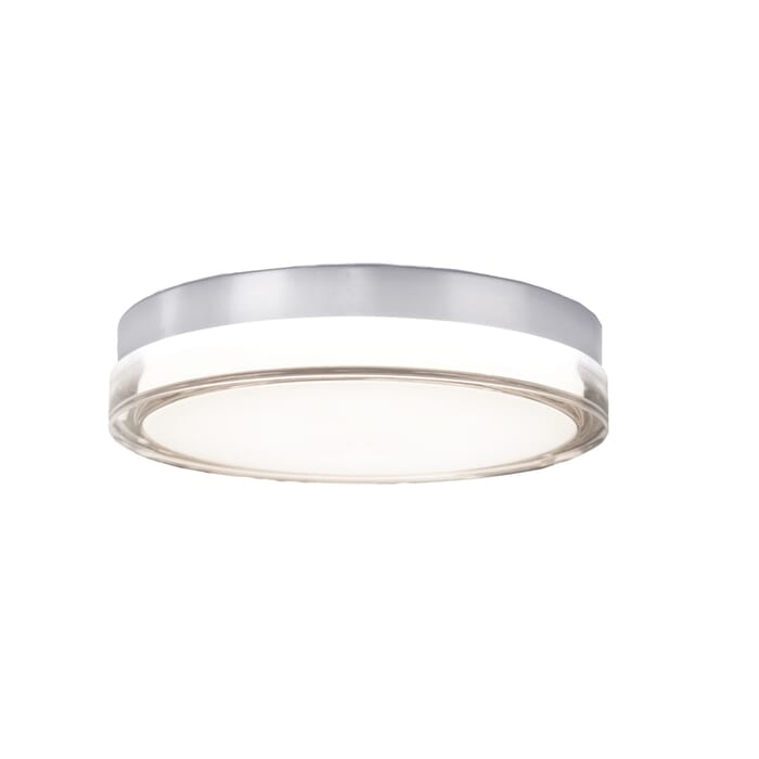 Modern Forms Pi 12" Outdoor Ceiling Light in Stainless Steel Modern Forms Pi 12" Outdoor Ceiling Light in Stainless Steel