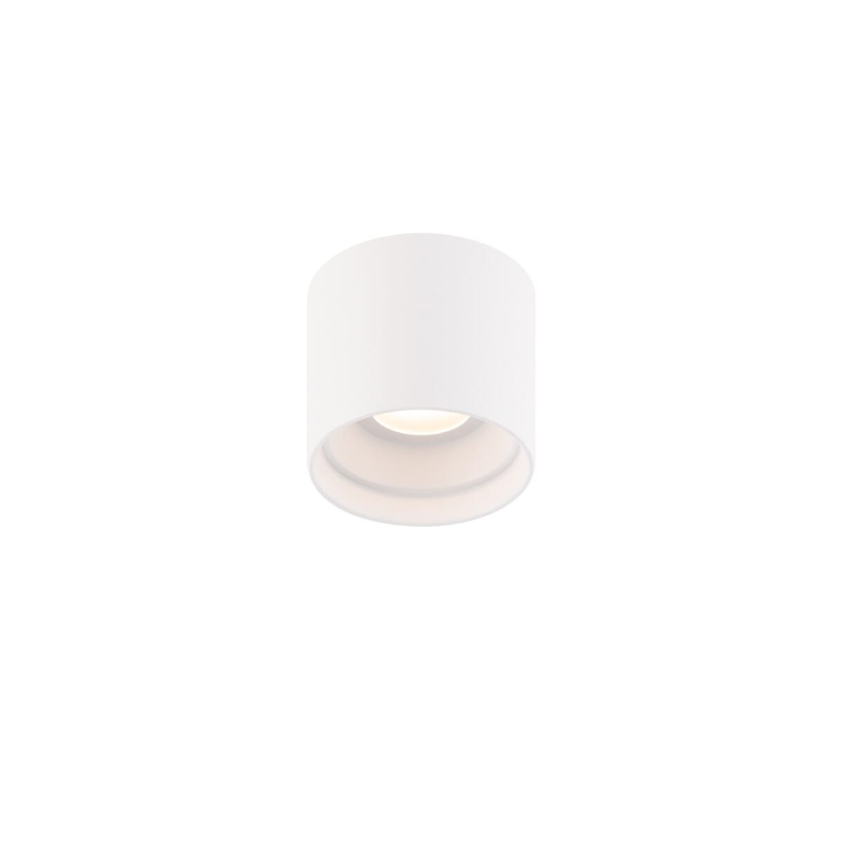 White LED Outdoor Flush Mount from the Squat Collection