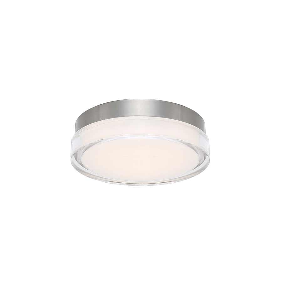 Stainless Steel LED Flush Mount from the Dot Collection